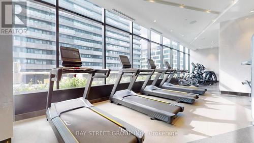 #2512 -470 Front St W, Toronto, ON - Indoor Photo Showing Gym Room