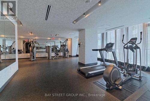 #2602 -426 University Ave, Toronto, ON - Indoor Photo Showing Gym Room