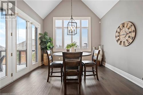 51 Fall Harvest Drive, Kitchener, ON - Indoor Photo Showing Dining Room