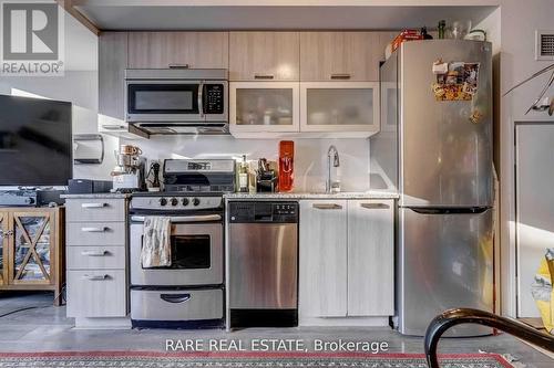 519 - 36 Lisgar Street, Toronto, ON - Indoor Photo Showing Kitchen With Stainless Steel Kitchen
