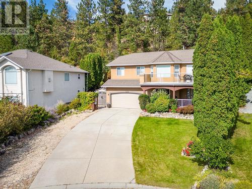 1056 Caledonia Way, West Kelowna, BC - Outdoor With Deck Patio Veranda With Facade