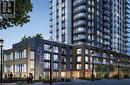55 Duke Street W Unit# 321, Kitchener, ON  - Outdoor With Balcony With Facade 