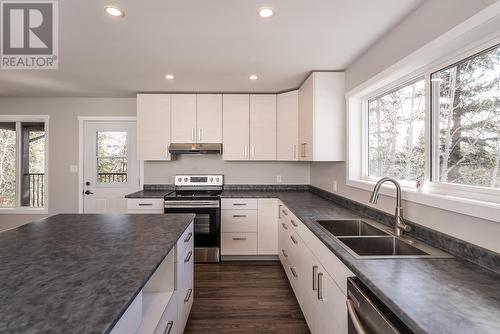 2482 Bernard Road, Prince George, BC - Indoor Photo Showing Kitchen With Double Sink