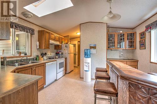 11 Gardom Lake Road, Enderby, BC - Indoor Photo Showing Kitchen With Double Sink