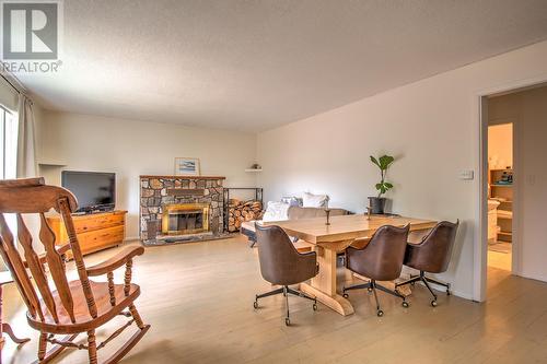 11 Gardom Lake Road, Enderby, BC - Indoor With Fireplace
