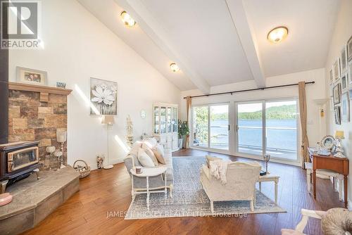 294 Lau-Ren Road, Laurentian Hills, ON - Indoor Photo Showing Other Room With Fireplace