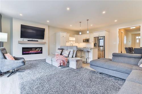 10 Curren Crescent, Tillsonburg, ON - Indoor Photo Showing Living Room With Fireplace