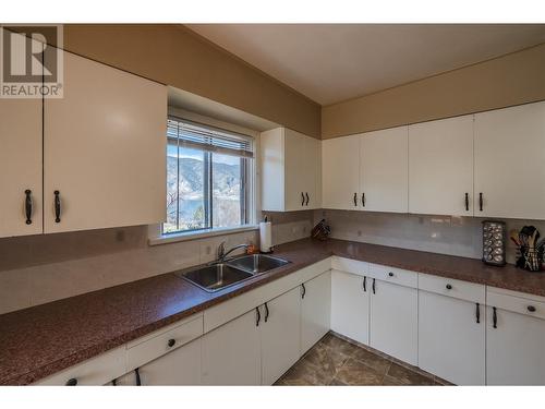 105 Spruce Road, Penticton, BC - Indoor Photo Showing Kitchen With Double Sink