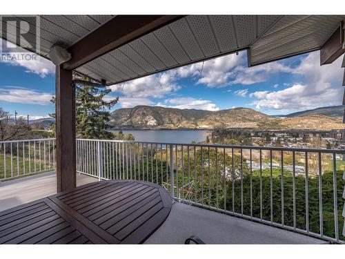 105 Spruce Road, Penticton, BC - Outdoor With Deck Patio Veranda With View With Exterior