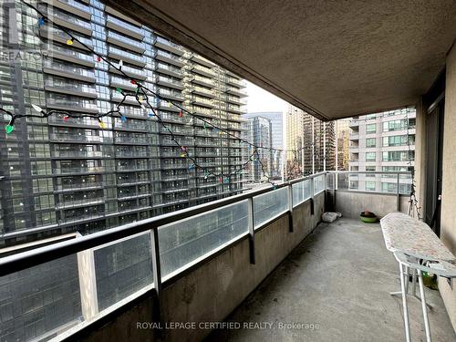 #1602 -18 Spring Garden Ave, Toronto, ON - Outdoor With Balcony With Exterior