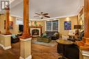 35 Second Street E, Cornwall, ON  - Indoor Photo Showing Living Room With Fireplace 