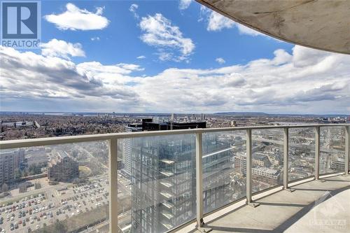 805 Carling Avenue Unit#3302, Ottawa, ON - Outdoor With Balcony With View