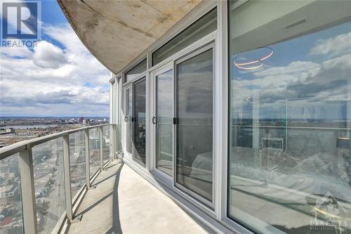 805 Carling Avenue Unit#3302, Ottawa, ON - Outdoor With Balcony With View With Exterior