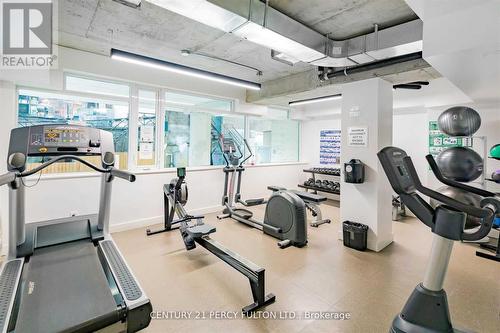#1007 -75 Portland St, Toronto, ON - Indoor Photo Showing Gym Room