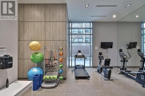 #215 -223 St. Clair Ave W, Toronto, ON - Indoor Photo Showing Gym Room