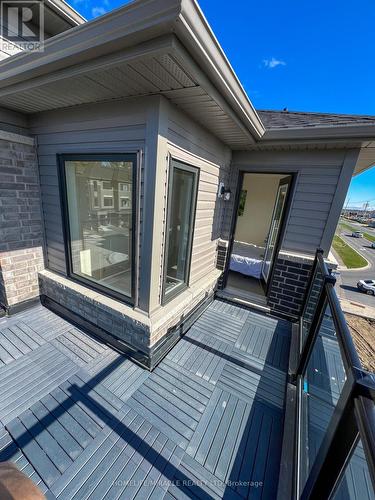 32 Esquire Way, Whitby, ON - Outdoor With Deck Patio Veranda With Exterior
