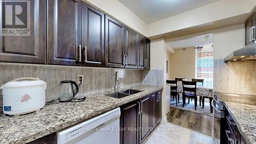 1112 - 100 Prudential Drive, Toronto, ON - Indoor Photo Showing Kitchen With Double Sink
