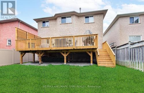 63 Hawkins Dr, Barrie, ON - Outdoor With Deck Patio Veranda With Exterior
