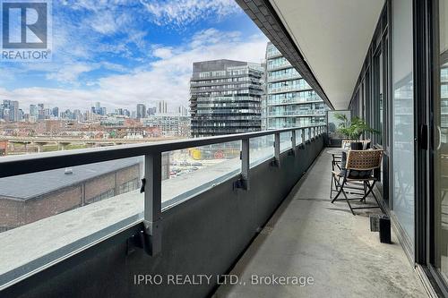 #N519 -120 Bayview Ave, Toronto, ON - Outdoor With Balcony With View