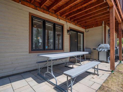 Terrasse - 201 Rue Du Harfang-Des-Neiges, Mont-Blanc, QC - Outdoor With Deck Patio Veranda With Exterior