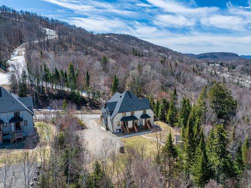 Terrasse - 201 Rue Du Harfang-Des-Neiges, Mont-Blanc, QC - Outdoor With Deck Patio Veranda With Exterior