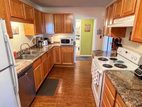 10 Bait And Tackle Road, Nestor Falls, ON - Indoor Photo Showing Kitchen With Double Sink