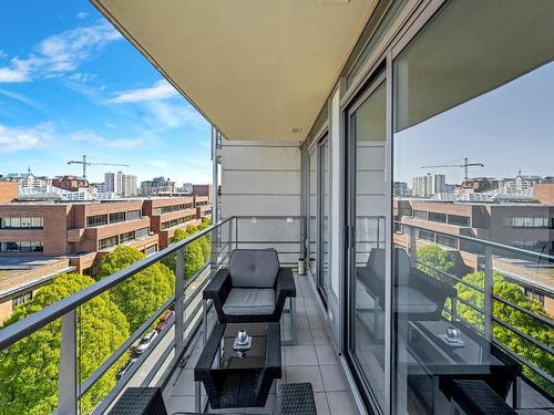 N1103-707 Courtney St, Victoria, BC - Outdoor With Balcony With View With Exterior