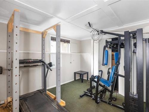 9146 West Saanich Rd, North Saanich, BC - Indoor Photo Showing Gym Room
