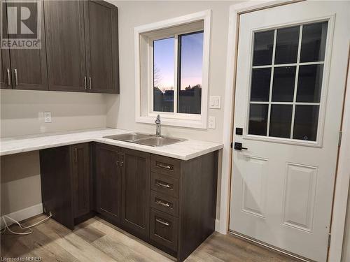 199 Thelma Avenue, North Bay, ON - Indoor Photo Showing Kitchen With Double Sink