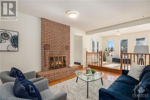5179 Saumure Road, Ottawa, ON - Indoor Photo Showing Living Room With Fireplace