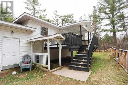 107 Fournier Rd, Sault Ste. Marie, ON - Outdoor With Deck Patio Veranda With Exterior