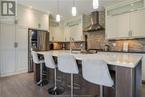 37 Monique, Shediac, NB - Indoor Photo Showing Kitchen With Upgraded Kitchen