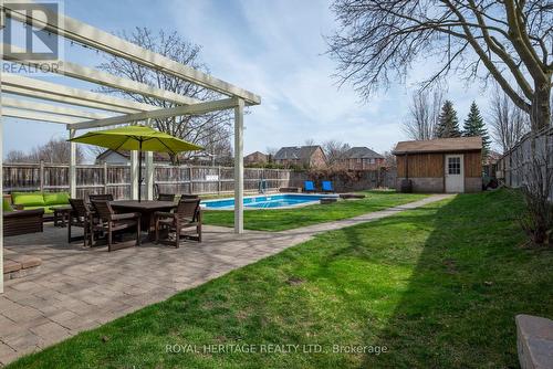 146 Guthrie Cres, Whitby, ON - Outdoor With In Ground Pool With Deck Patio Veranda