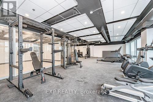 3503 - 60 Frederick Street, Kitchener, ON - Indoor Photo Showing Gym Room