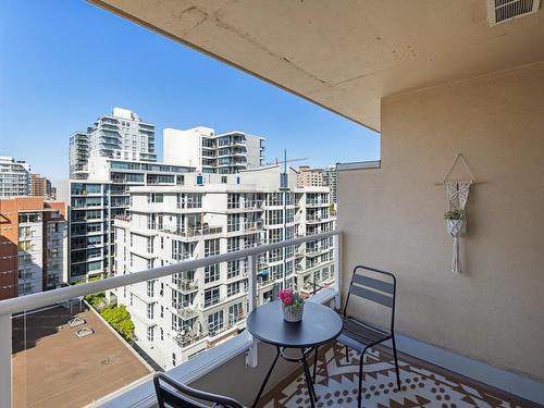 907-835 View St, Victoria, BC - Outdoor With Balcony With Exterior