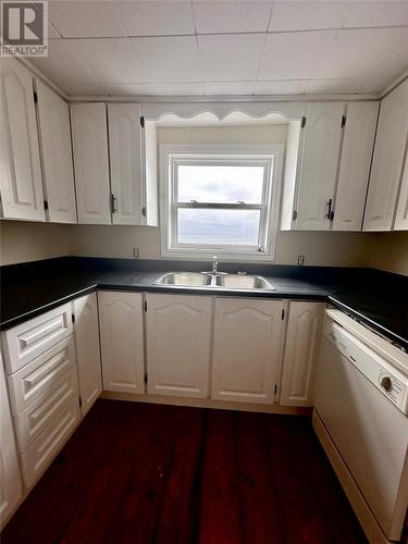 34 Blackburn Road, Grand Bank, NL - Indoor Photo Showing Kitchen With Double Sink