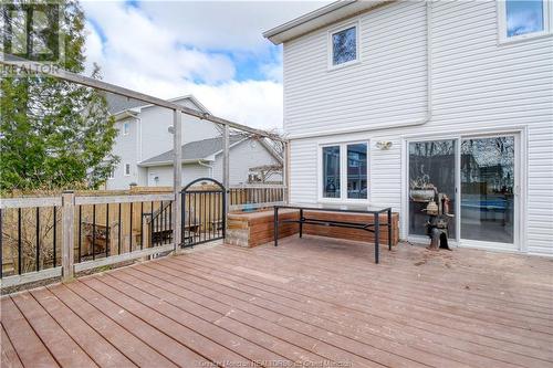 290 Shannon, Moncton, NB - Outdoor With Deck Patio Veranda With Exterior