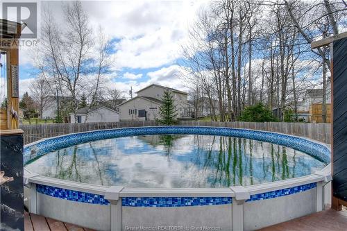 290 Shannon, Moncton, NB - Outdoor With Above Ground Pool