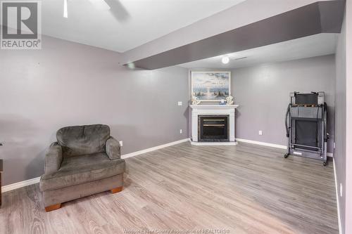 499 Gaylord Avenue, Lasalle, ON - Indoor Photo Showing Other Room With Fireplace