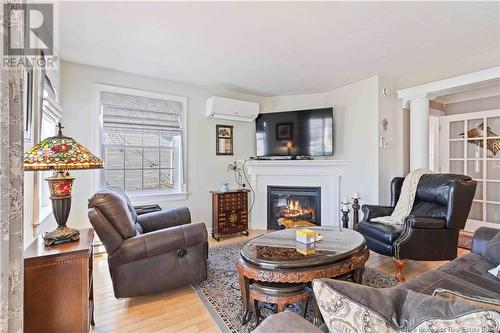 97 Murray Avenue, Fredericton, NB - Indoor Photo Showing Living Room With Fireplace