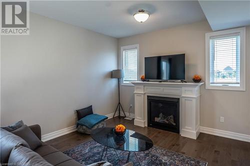 396 Mary Rose Avenue, Port Elgin, ON - Indoor Photo Showing Living Room With Fireplace