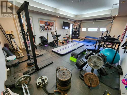 78 Sixth Ave, Englehart, ON - Indoor Photo Showing Gym Room