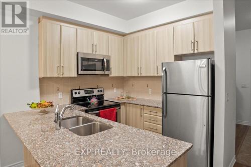 #226 -216 Oak Park Blvd, Oakville, ON - Indoor Photo Showing Kitchen With Stainless Steel Kitchen With Double Sink