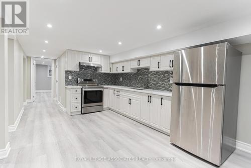 61 Tulloch Dr, Ajax, ON - Indoor Photo Showing Kitchen With Stainless Steel Kitchen With Upgraded Kitchen