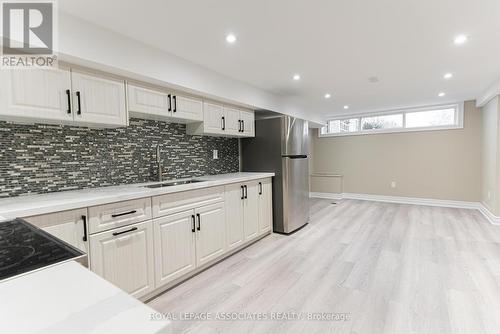 61 Tulloch Dr, Ajax, ON - Indoor Photo Showing Kitchen With Upgraded Kitchen