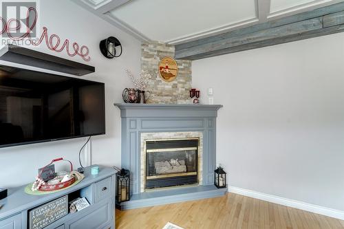 87 Trinity South Highway, South Dildo, NL - Indoor Photo Showing Living Room With Fireplace