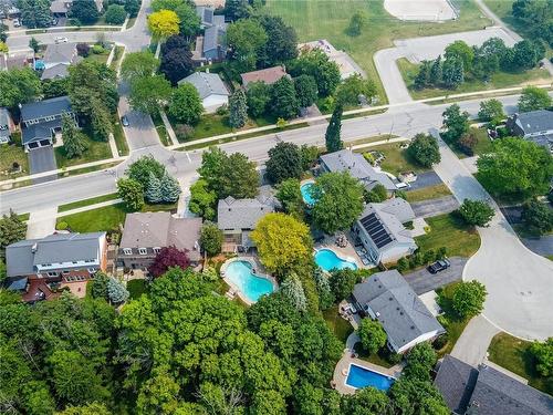 1910 Kerns Road, Burlington, ON - Outdoor With In Ground Pool With View