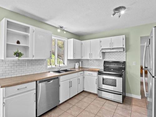 5405 Morris Place, Kamloops, BC - Indoor Photo Showing Kitchen With Double Sink
