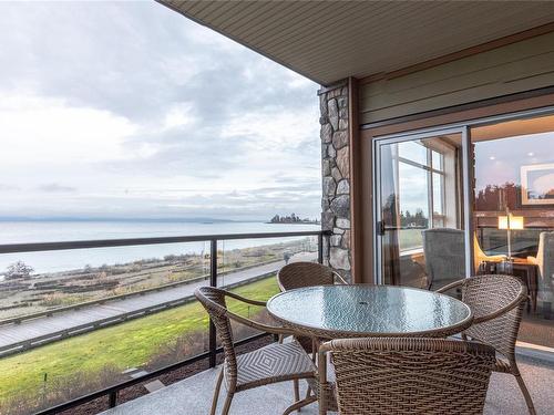 129D-181 Beachside Dr, Parksville, BC - Outdoor With Body Of Water With Deck Patio Veranda With Exterior