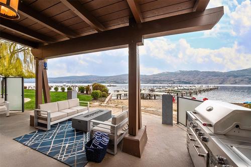 1101-4014 Pritchard Drive, West Kelowna, BC -  With Body Of Water With Deck Patio Veranda With View With Exterior